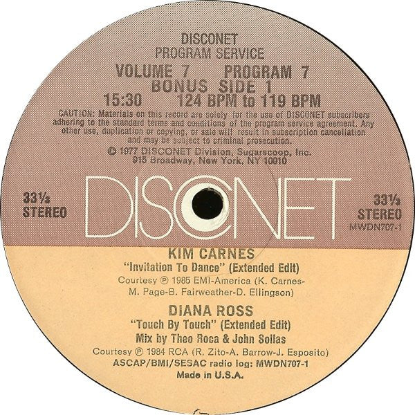 Various : Volume 7 Program 7 (2x12")