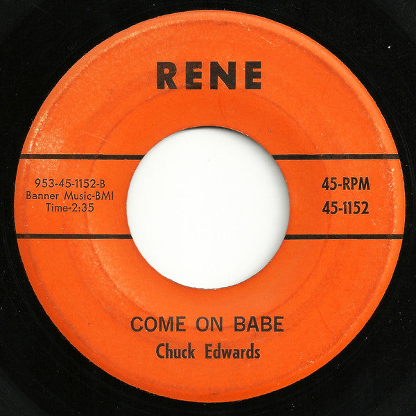Chuck Edwards : Shake Baby Shake (7")