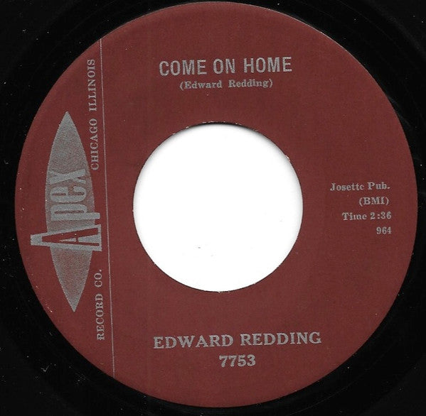 Eddie 'Bunky' Redding : Devoted To Debbie (7", Single, Mono)