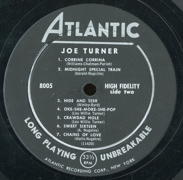 Big Joe Turner : Joe Turner (LP, Comp, Mono)