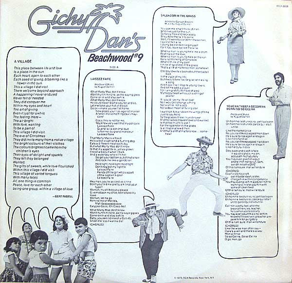 Gichy Dan's Beachwood # 9 : Gichy Dan's Beachwood # 9 (LP, Album, Ind)