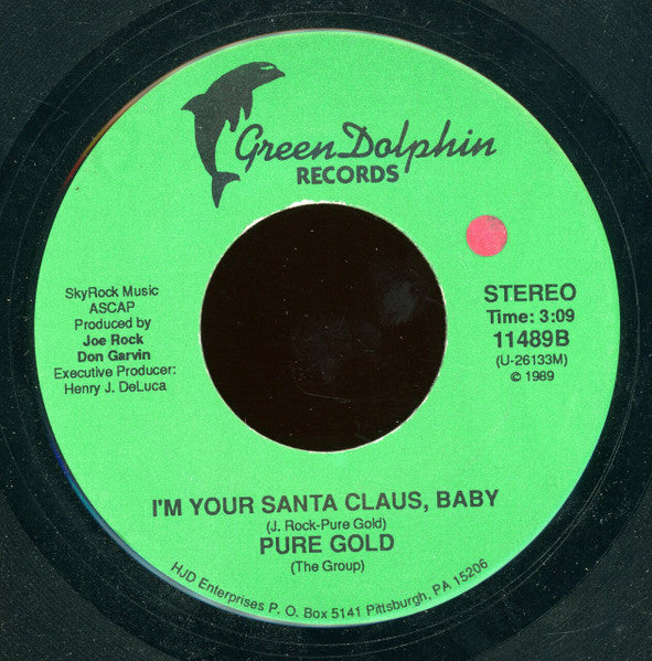Pure Gold (9) : (Please Chase My) Christmas Blues (7", Single)