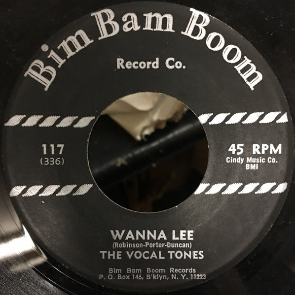 The Vocaltones : Walkin' With My Baby (7", RE)