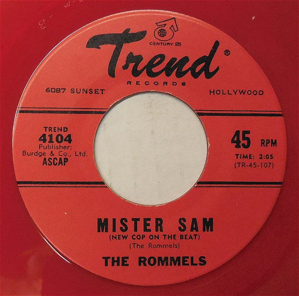 The Rommels : Those Wedding Bells (7", Single, Unofficial, Red)