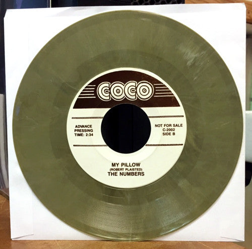 Little Milton And The Playmates Of Rhythm / The Numbers (26) : Let's Boogie Baby / My Pillow (7", Advance, Promo, Unofficial)