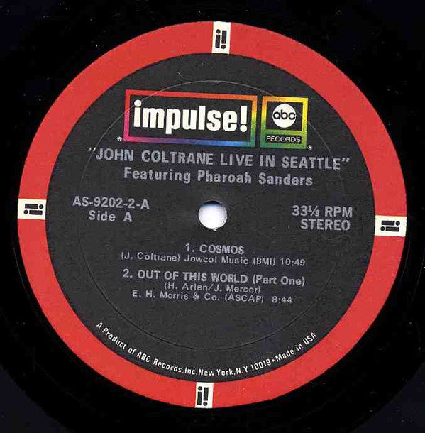 John Coltrane Featuring Pharoah Sanders : Live In Seattle (2xLP, Album)