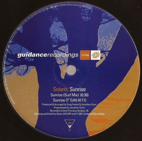 Soularis : Sunrise (12")