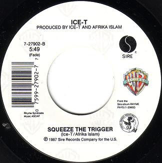 Ice-T : Colors / Squeeze The Trigger (7", Single)