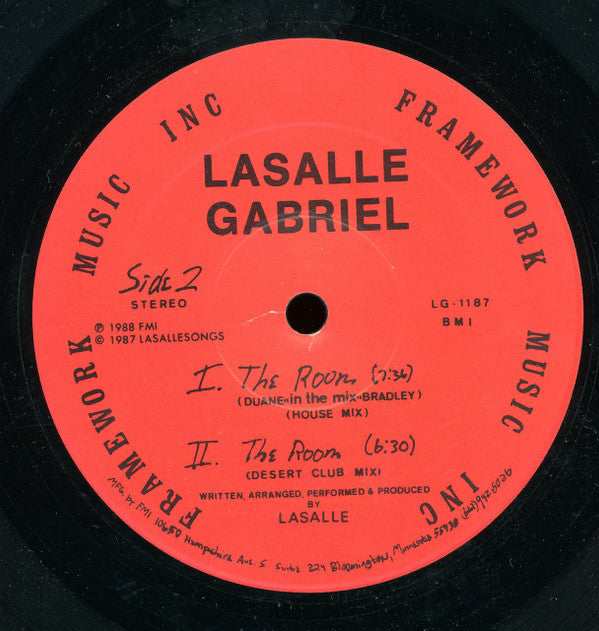 LaSalle Gabriel : The Room (12")