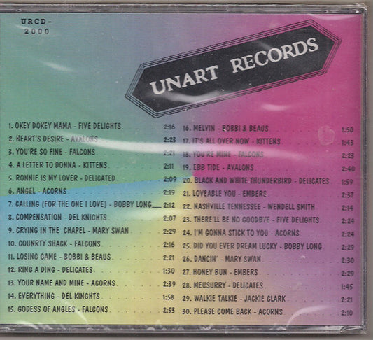 Various : The Best Of Unart Records (CDr, Comp)