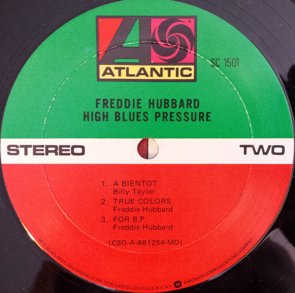 Freddie Hubbard : High Blues Pressure (LP, Album, RE, MO)
