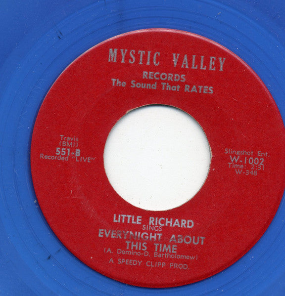 Little Richard : I'm In Love Again / Everynight About This Time (7", Single, Blu)