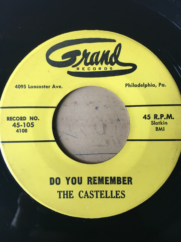The Castelles : If You Were The Only Girl In The World / Do You Remember (7", Single, RP)