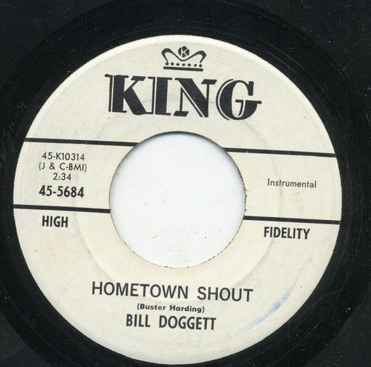Bill Doggett : For All We Know / Hometown Shout (7", Single, Promo)