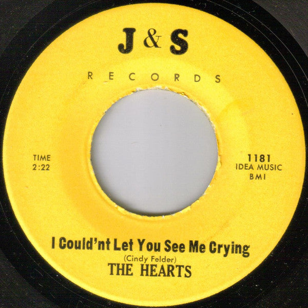 The Hearts : You Were'nt Home (7", Single)