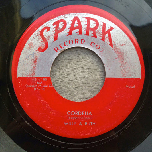Willy & Ruth : Love Me / Cordelia (7", Single)