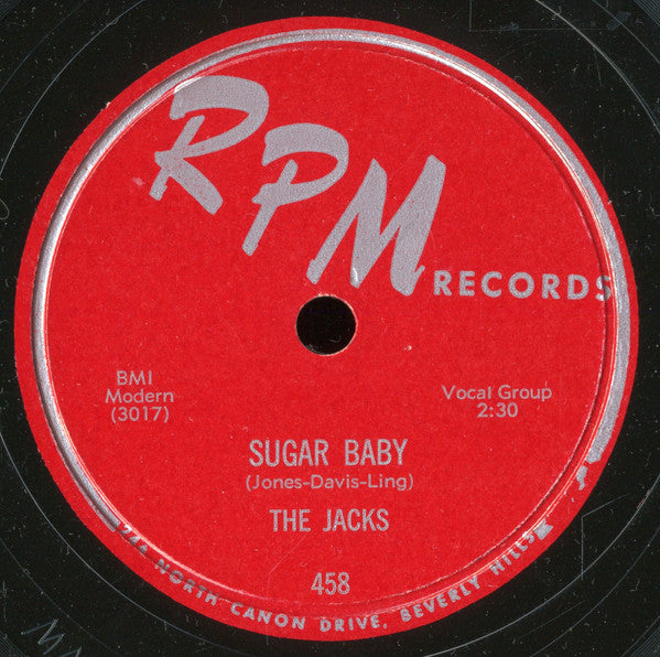 The Jacks : Why Did I Fall In Love / Sugar Baby (10")