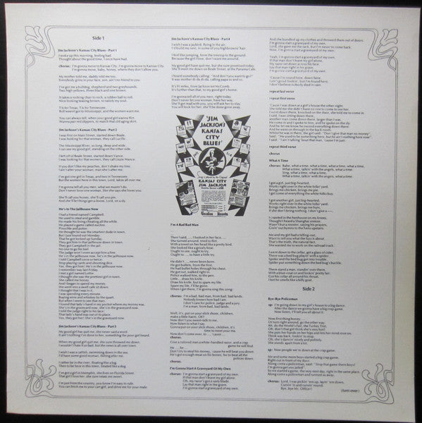 Jim Jackson (2) : Kansas City Blues (LP, Comp, RM)