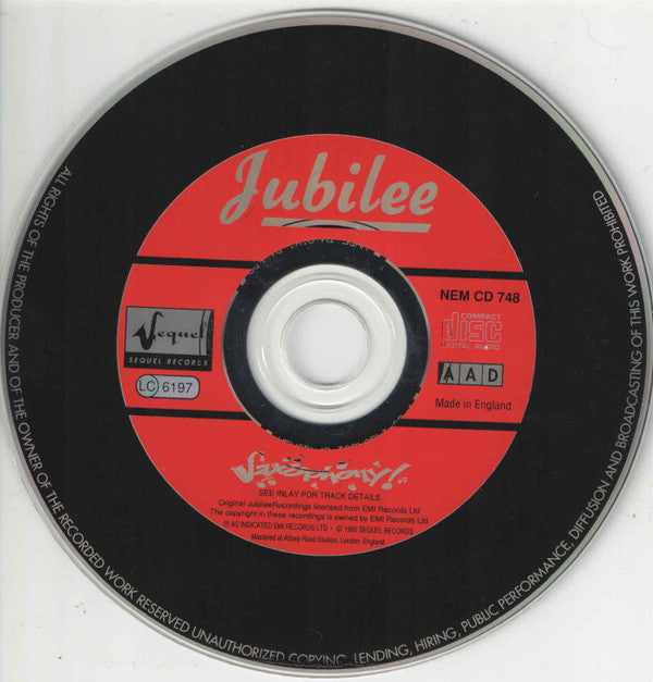 Various : Saxophony! - Jubilee Honkers & Shouters (CD, Album, Comp)