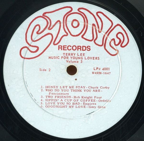 Terry Lee (8) : Music For Young Lovers - Volume 3 (LP, Comp)