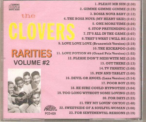The Clovers : Clovers Rarities Volume 2 (CDr, Comp)