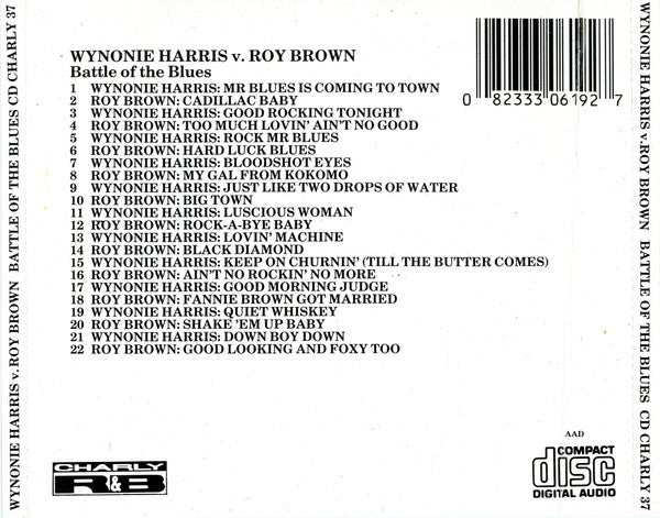 Wynonie Harris V. Roy Brown : Battle Of The Blues (CD, Comp)