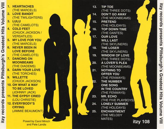 Various : Pittsburgh's Greatest Hits Volume VIII (CD, Comp)