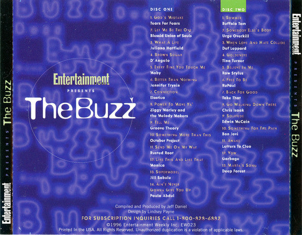 Various : The Buzz (2xCD, Comp, Promo)