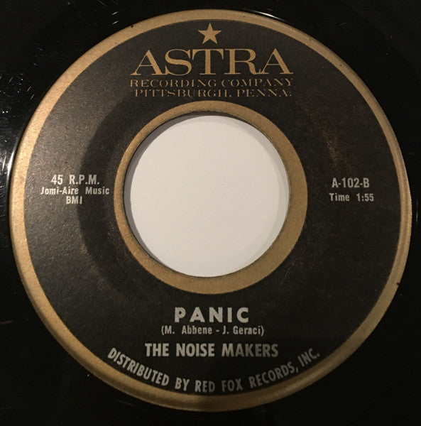 The Noise Makers : Zoobee / Panic (7", RE, Bla)