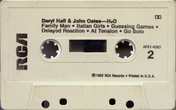 Daryl Hall & John Oates : H₂O (Cass, Album, Dol)