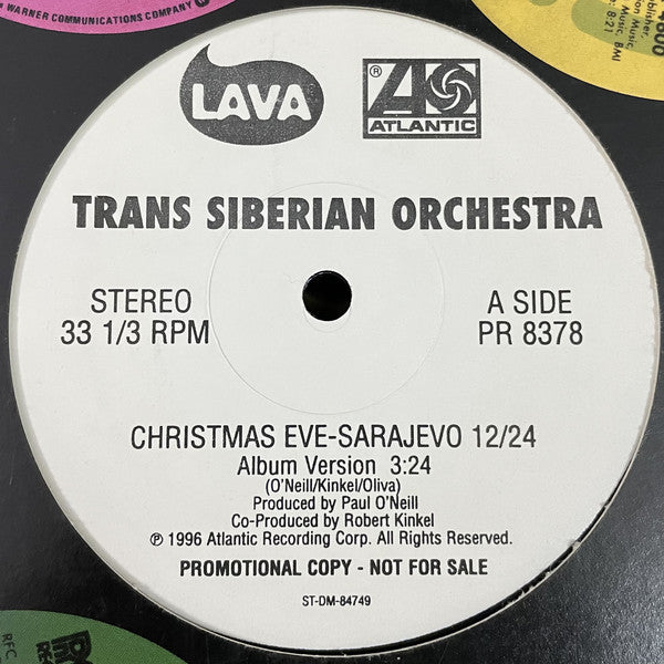 Trans-Siberian Orchestra : Christmas Eve / Sarajevo 12/24 (12", Promo)