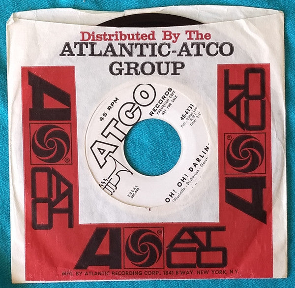 Pat And The Satellites : Jupiter-C (7", Single, Promo)