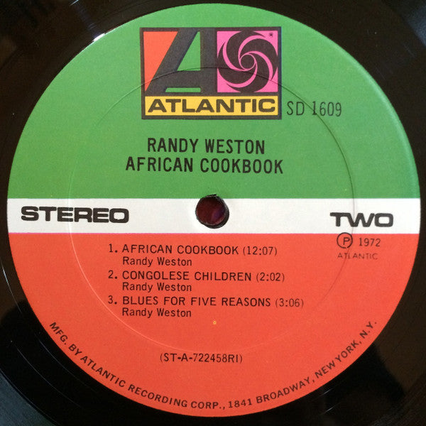Randy Weston : African Cookbook (LP, Album, RE)