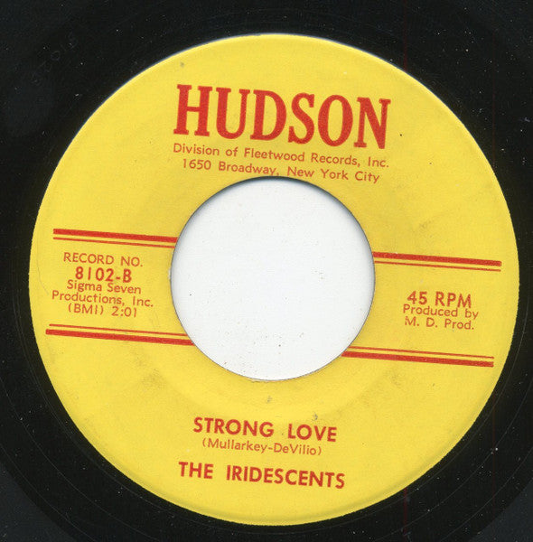 The Iridescents : Three Coins In The Fountain / Strong Love (7")