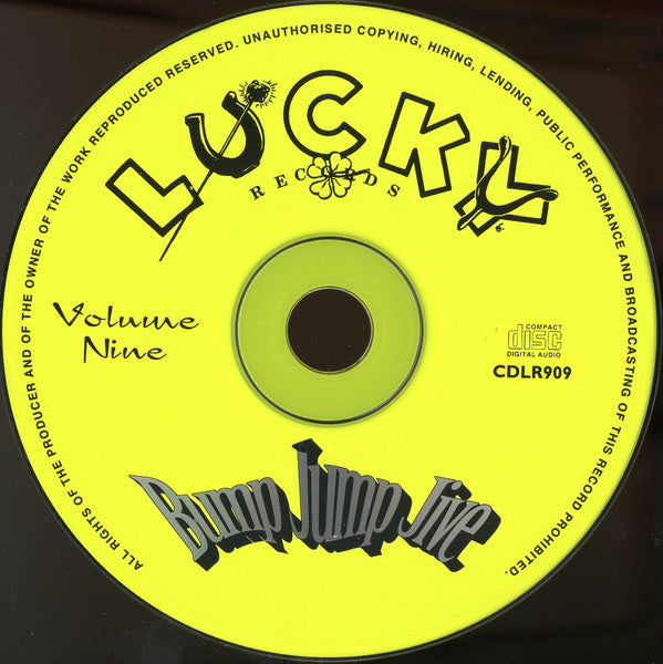 Various : Bump Jump Jive Volume Nine (CD, Comp)