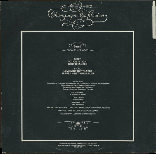 Champagne Explosion : Champagne Explosion (LP, Album)