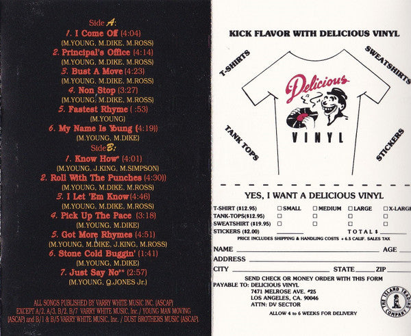 Young MC : Stone Cold Rhymin' (Cass, Album, SR,)