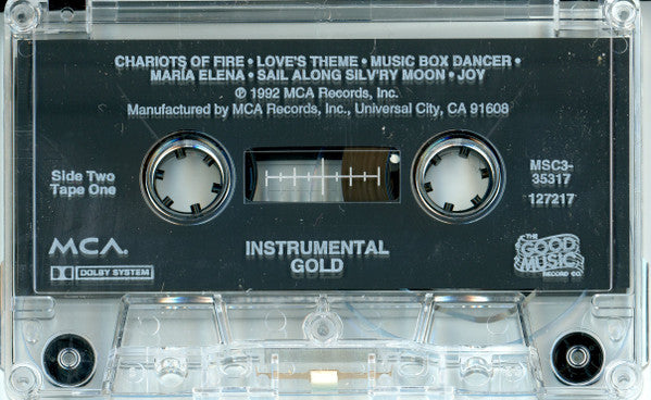Various : Instrumental Gold (3xCass, Comp)