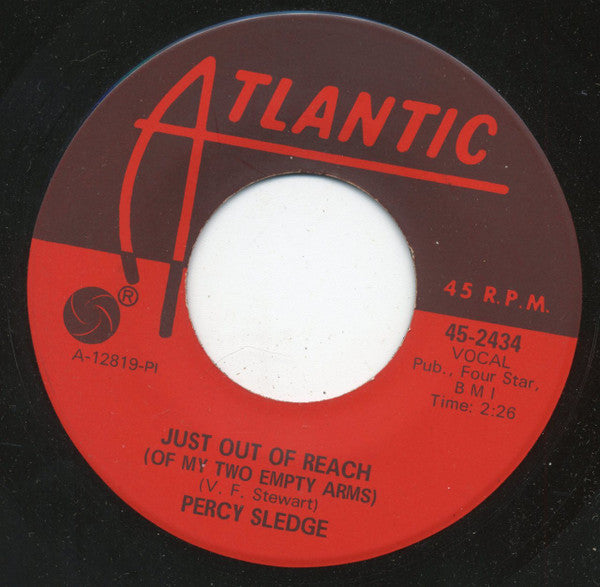 Percy Sledge : Hard To Believe / Just Out Of Reach (Of My Two Empty Arms) (7", PL )