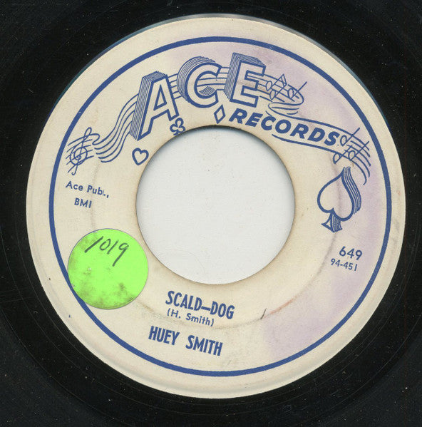 Huey "Piano" Smith & His Clowns : Pop-Eye / Scald-Dog (7")