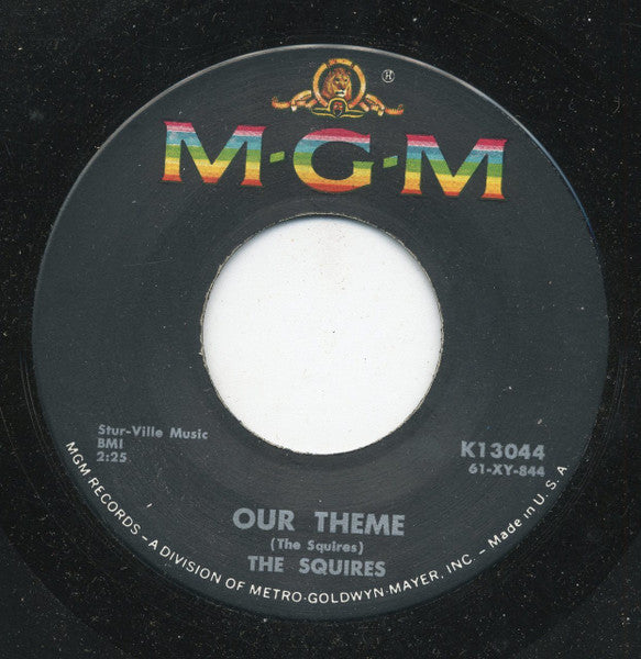The Squires (12) : Movin' Out / Our Theme (7")