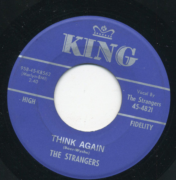 The Strangers (15) : Without A Friend / Think Again (7", Single, RE)