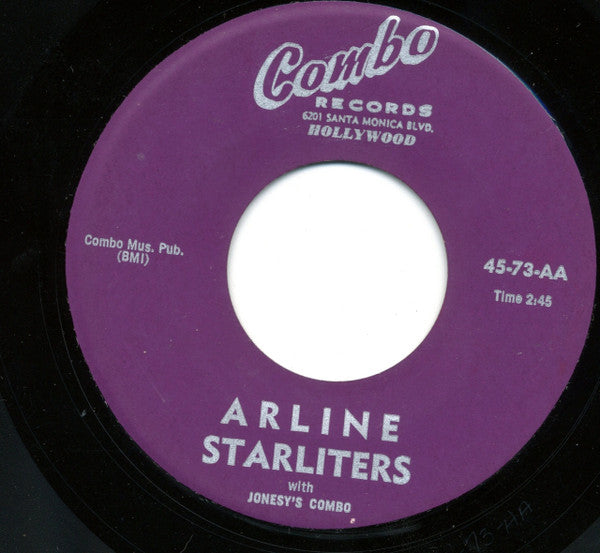 The Starliters (7) With Jonesy's Combo : Sweet Su / Arline (7")