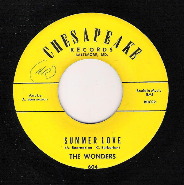 The Wonders (12) : I Wonder / Summer Love (7", Single)