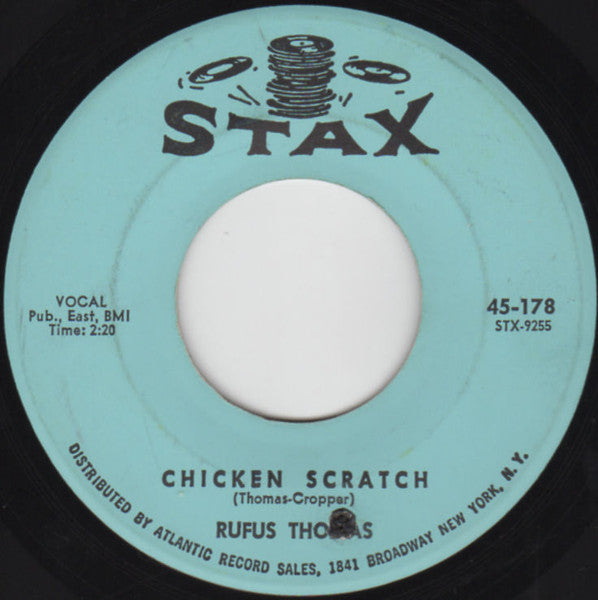 Rufus Thomas : The World Is Round / Chicken Scratch (7", Single)