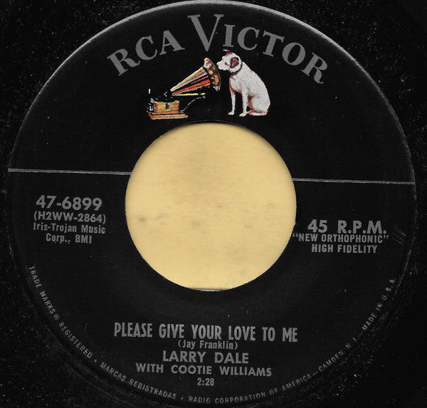 Cootie Williams / Larry Dale With Cootie Williams : Rinky Dink / Please Give Your Love To Me (7")