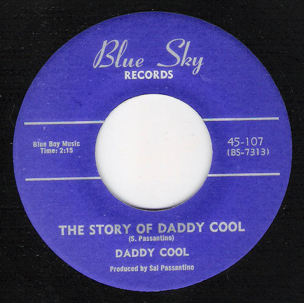 Blue Sky Boys (2) / Daddy Cool (10) : Wedding Bells Are Ringing In My Ears / The Story Of Daddy Cool (7")