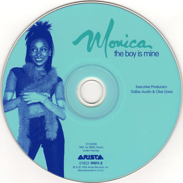 Monica : The Boy Is Mine (CD, Album, Club)
