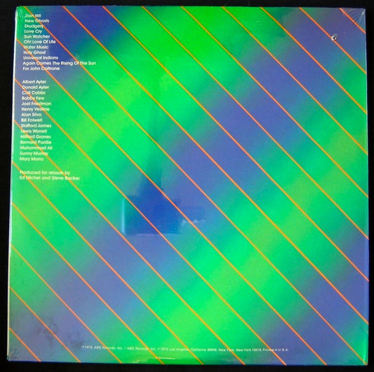 Albert Ayler : Reevaluations: The Impulse Years (2xLP, Comp, RM)