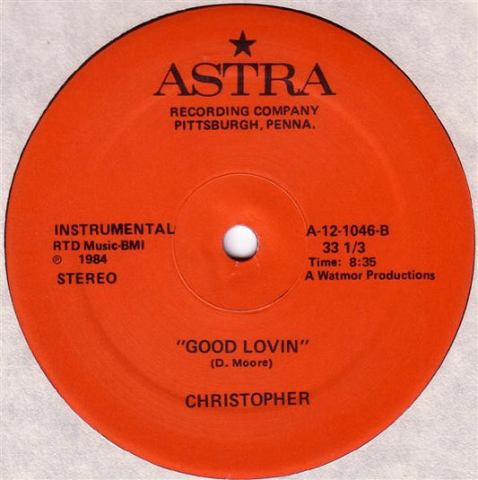 Christopher (11) : Good Lovin (12")